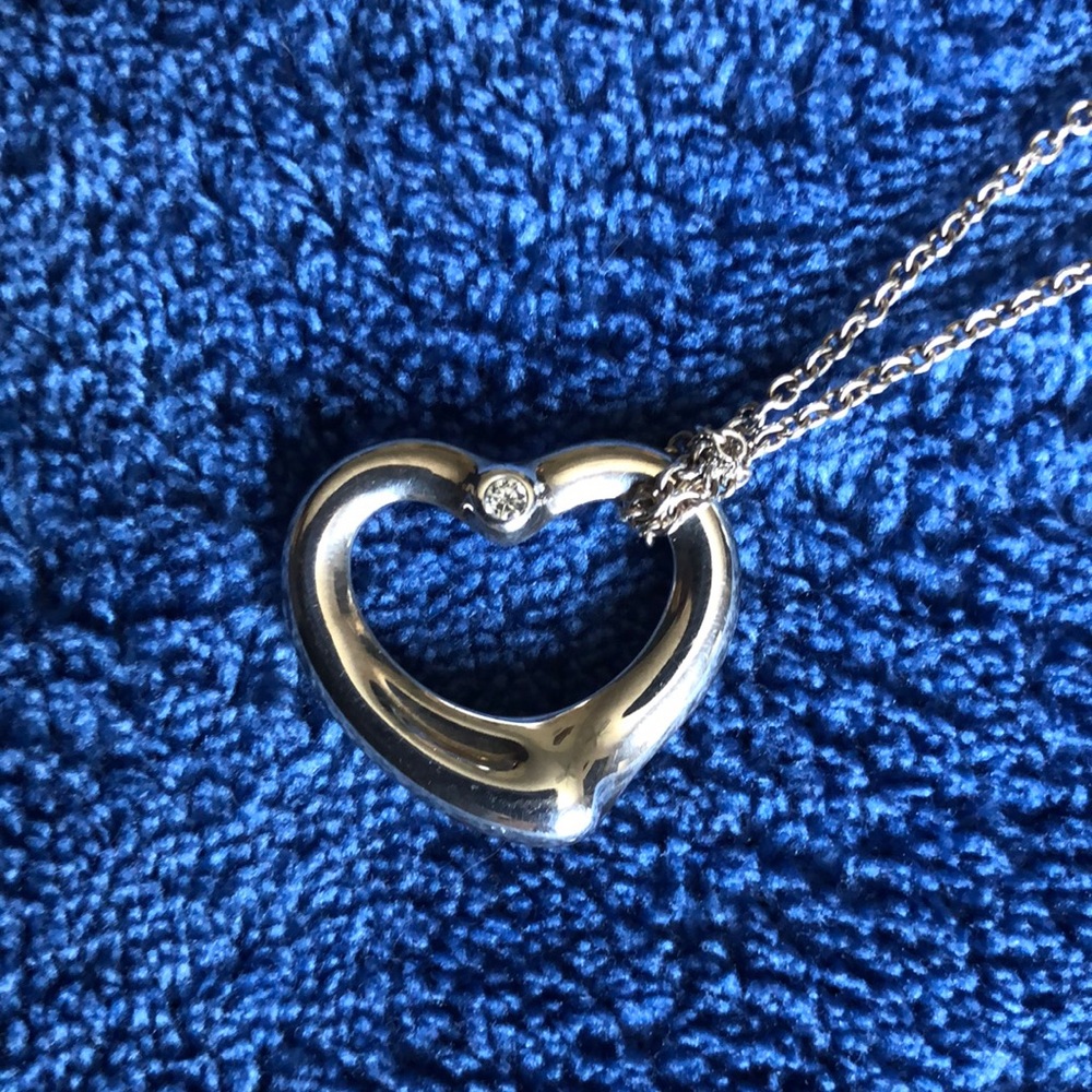 Tiffany & Co. Elsa Peretti Open Heart Pendant